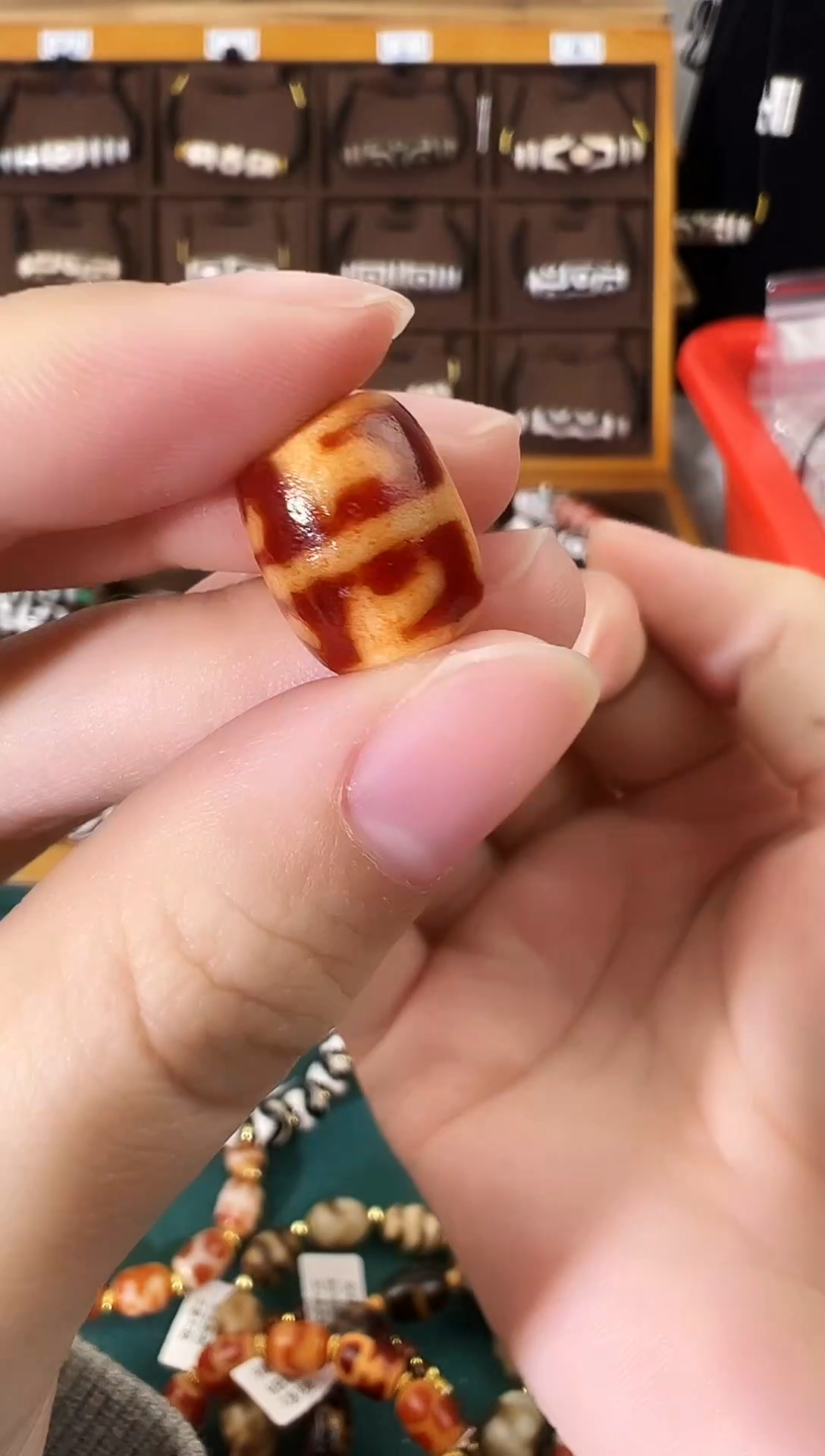 玛瑙/玉髓（覆膜）颈饰未镶嵌27（微瑕随机发货）