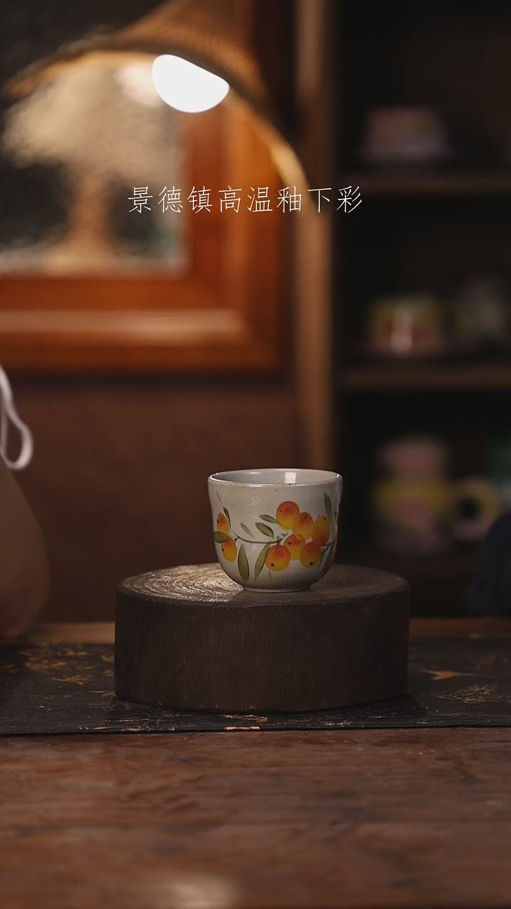陶瓷景德镇高温釉下手绘陶瓷374