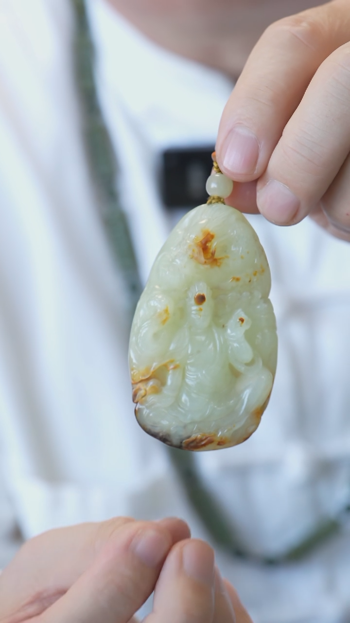 【闪购商品】和田玉吊坠未镶嵌观音