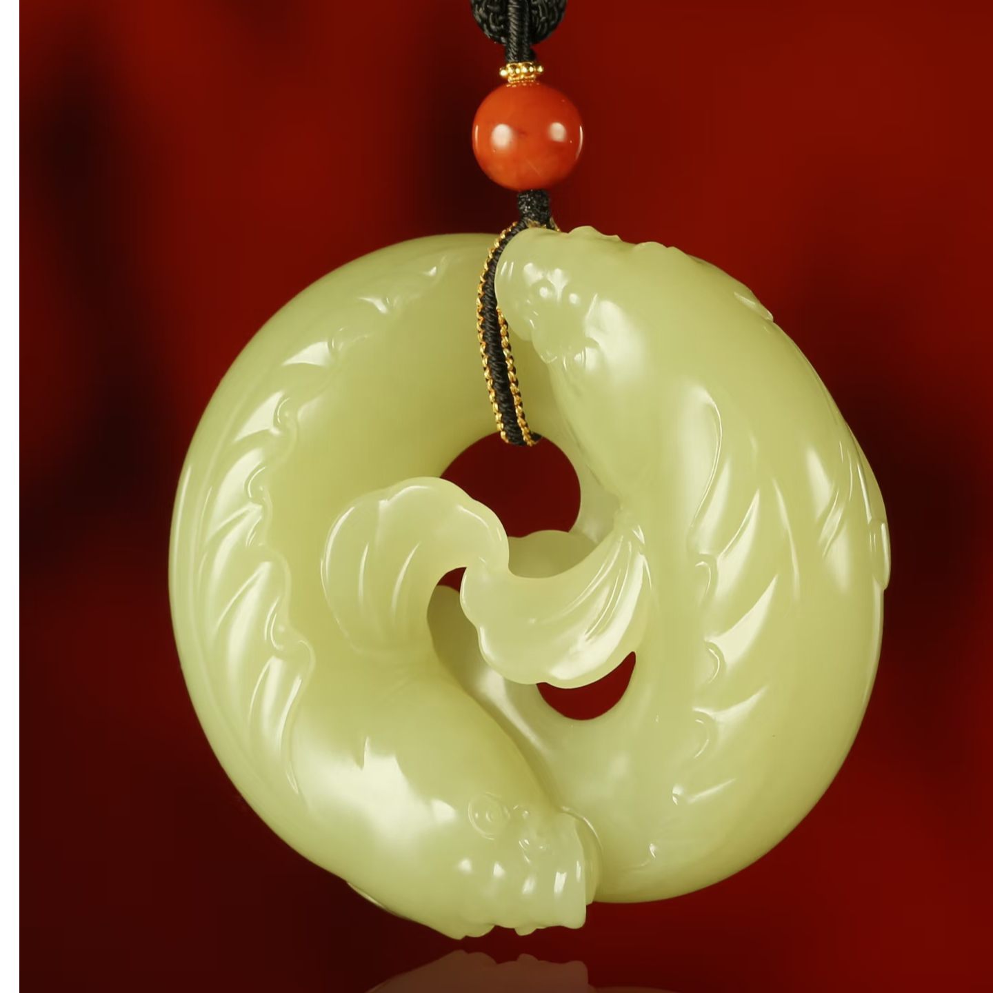 非金属皮质吊坠 男女同款双鱼精品吊坠