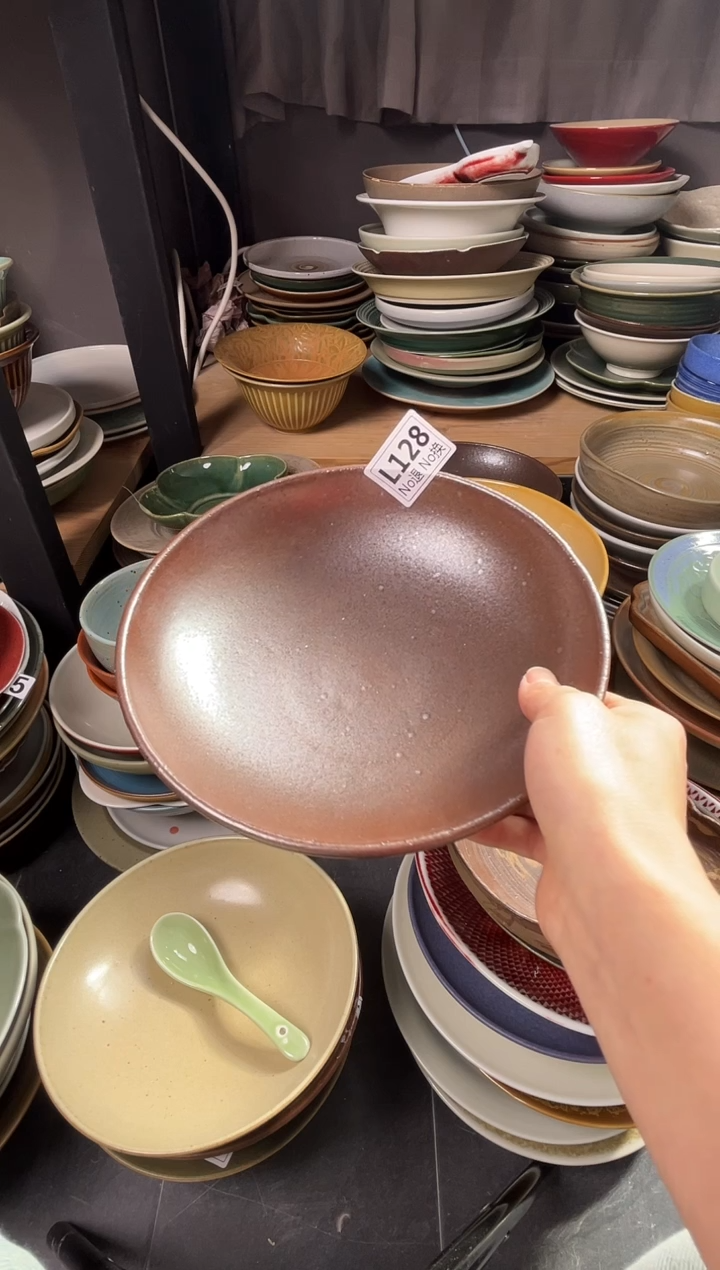 瓷片珍**姐L128陶泥圆盘福利