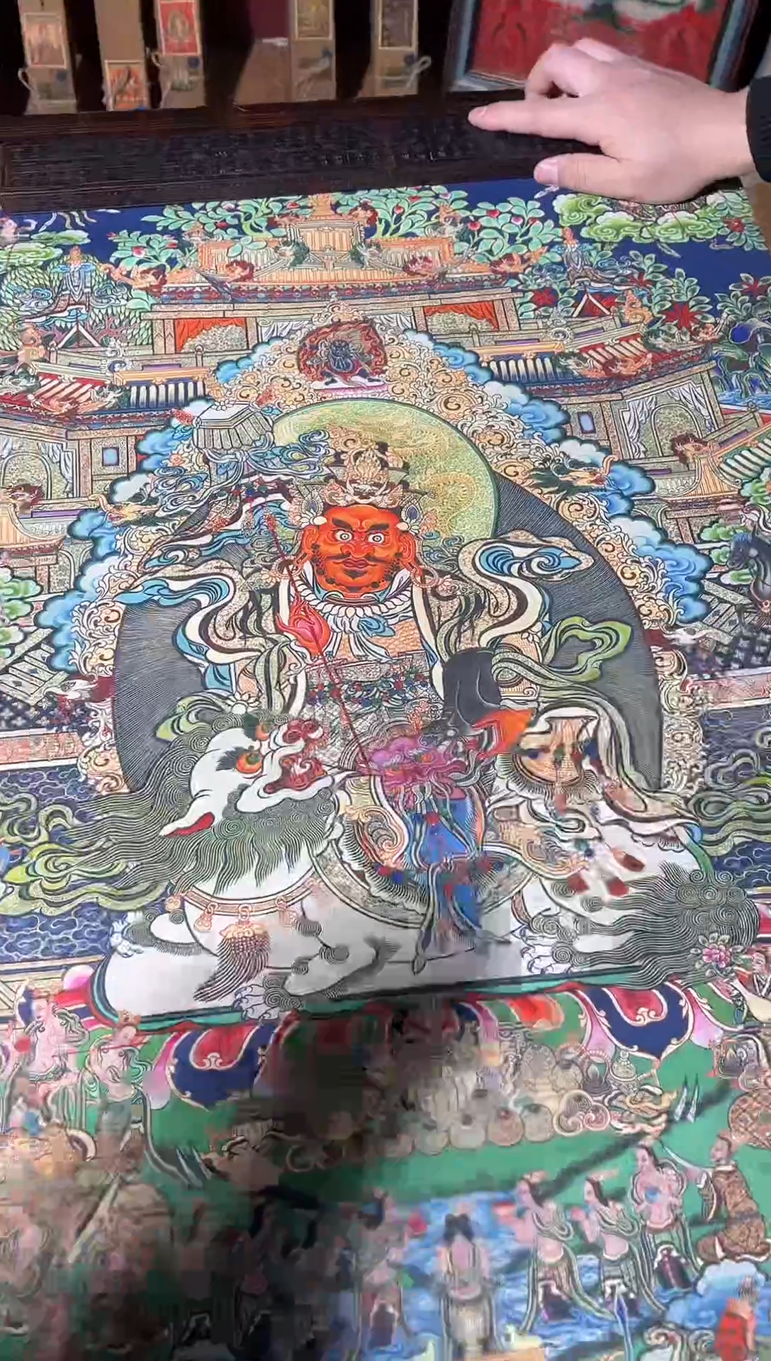卷轴画东东唐卡tk16