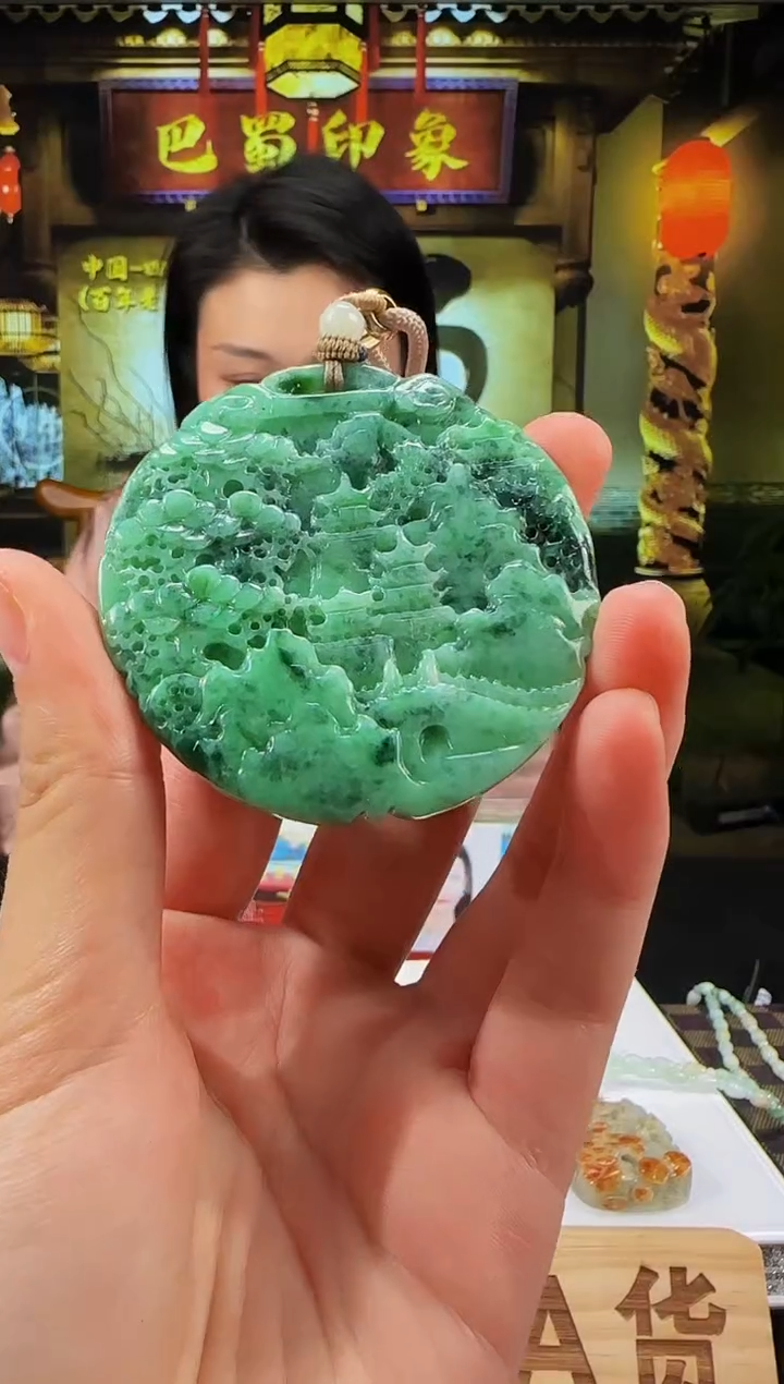 【闪购商品】翡翠颈饰未镶嵌WB00919翡翠