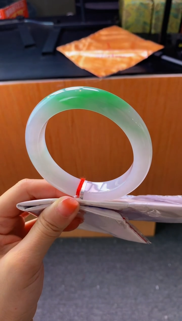 未镶嵌手镯翡翠-Q24 圈口58 全款17万 定金2万