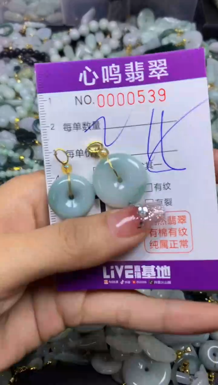 【闪购商品】翡翠颈饰未镶嵌闪购00539