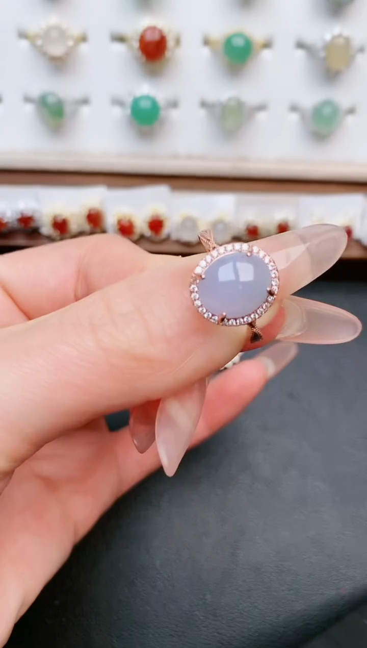 【闪购商品】翡翠戒指银S925镶嵌.....