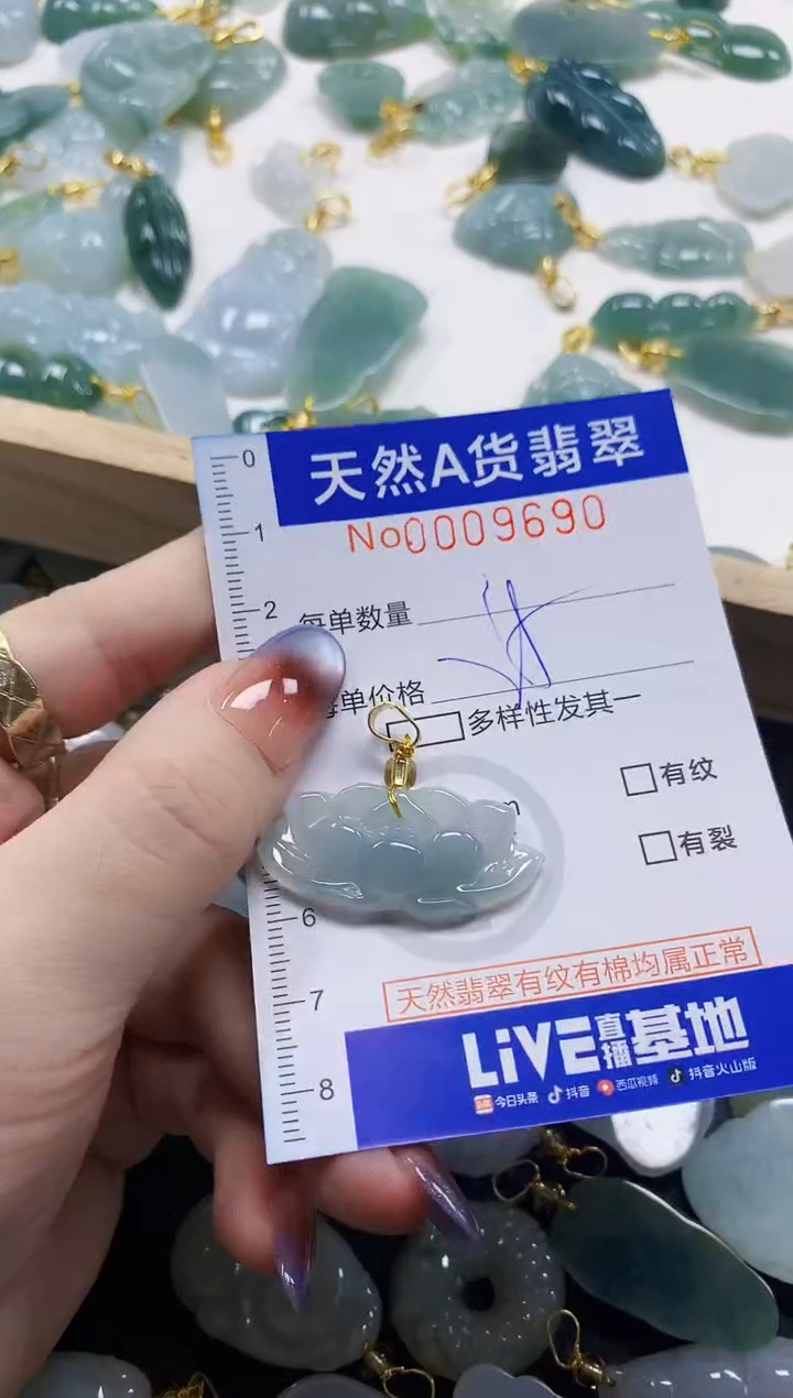 颈饰未镶嵌翡翠天然A货翡翠