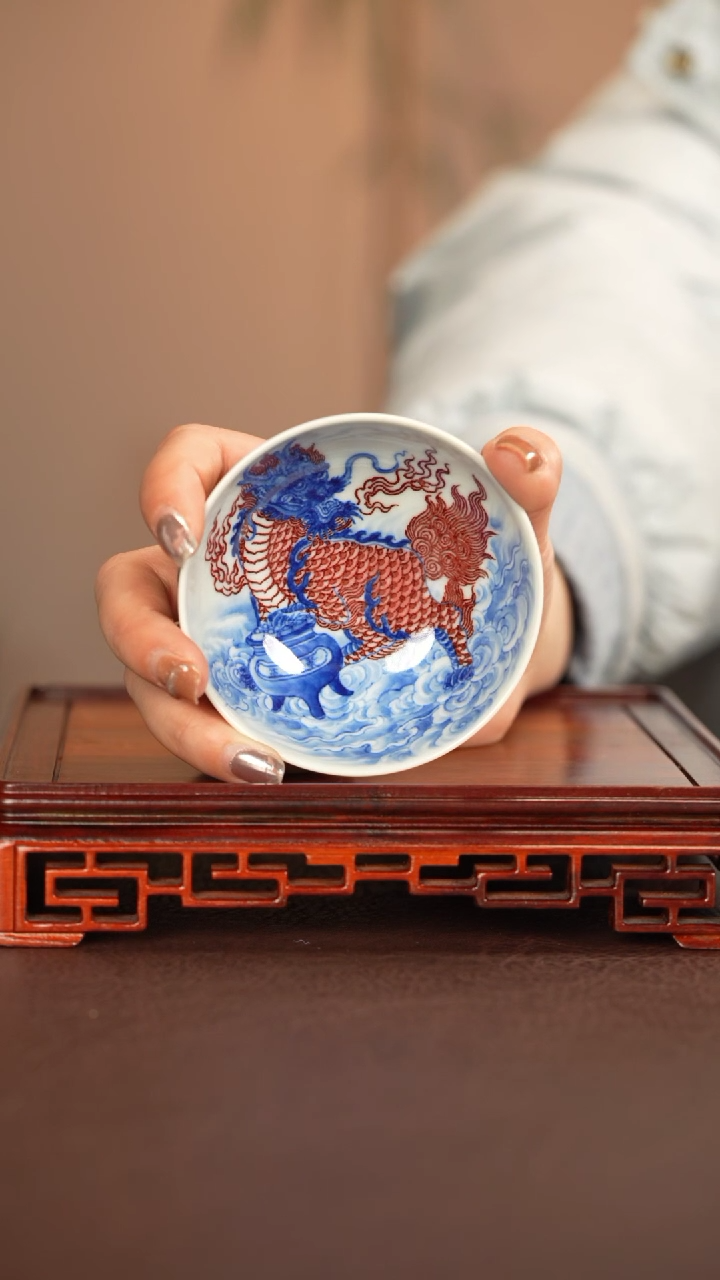 【闪购商品】杯子永明尚玩景德镇手工手绘陶瓷