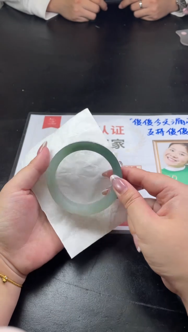 【闪购商品】定制翡翠手镯未镶嵌SZAJC10DZS