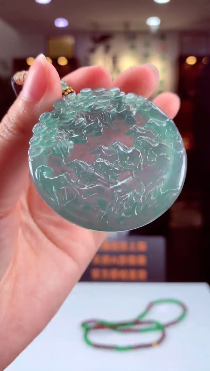 【闪购商品】定制翡翠未镶嵌天然A货翡翠（拍一发一）