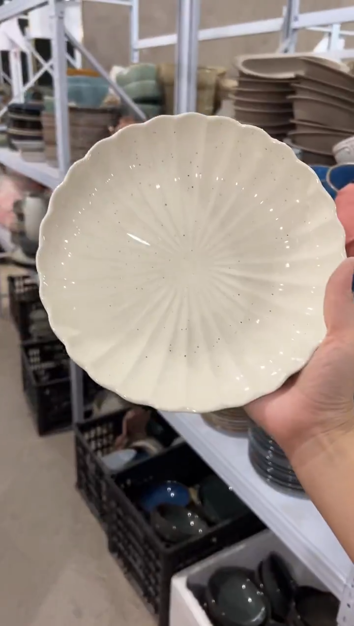 陶瓷外贸尾货瑕疵满20包邮X小盘