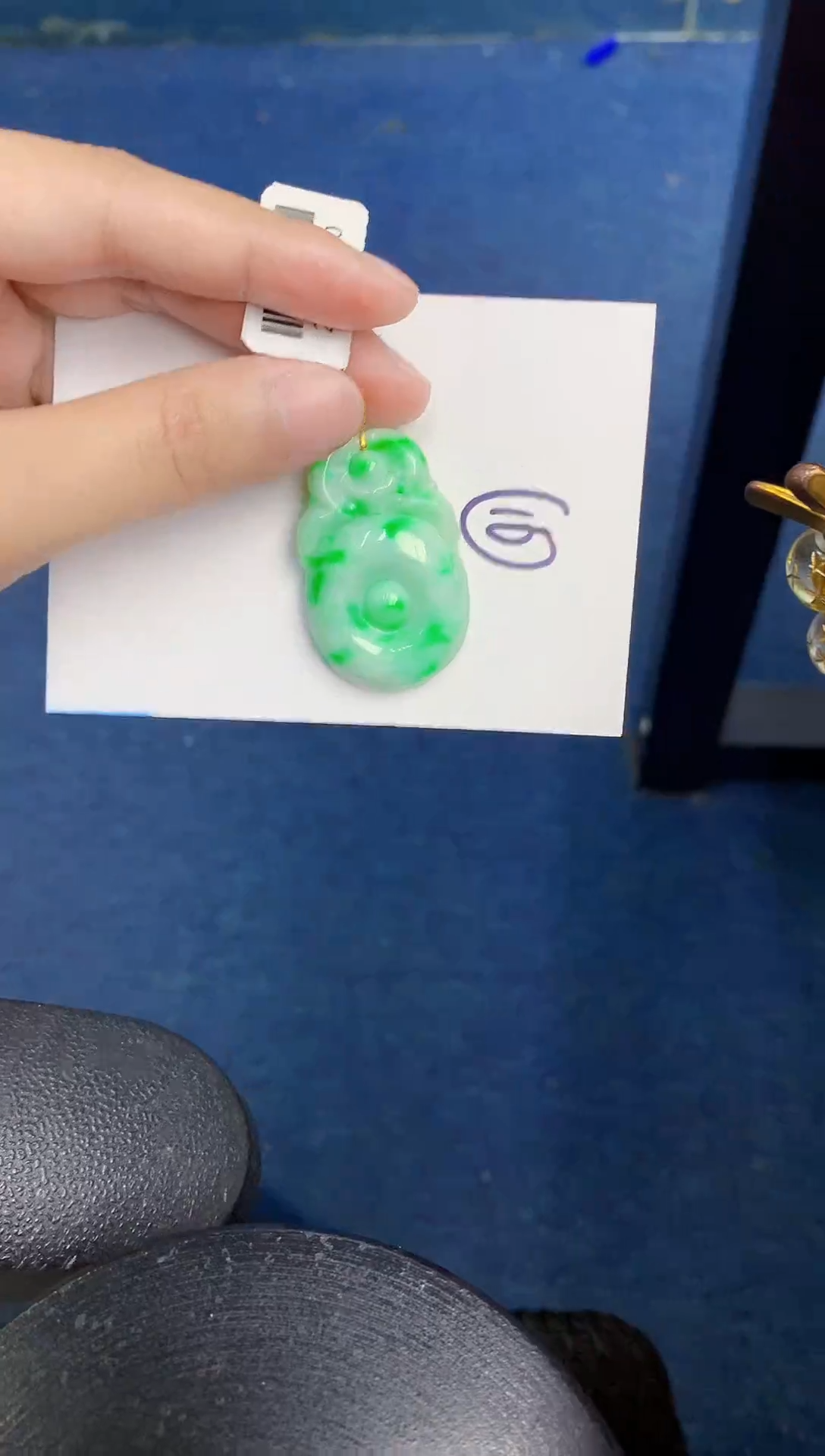 【闪购商品】翡翠颈饰18K金镶嵌000000000