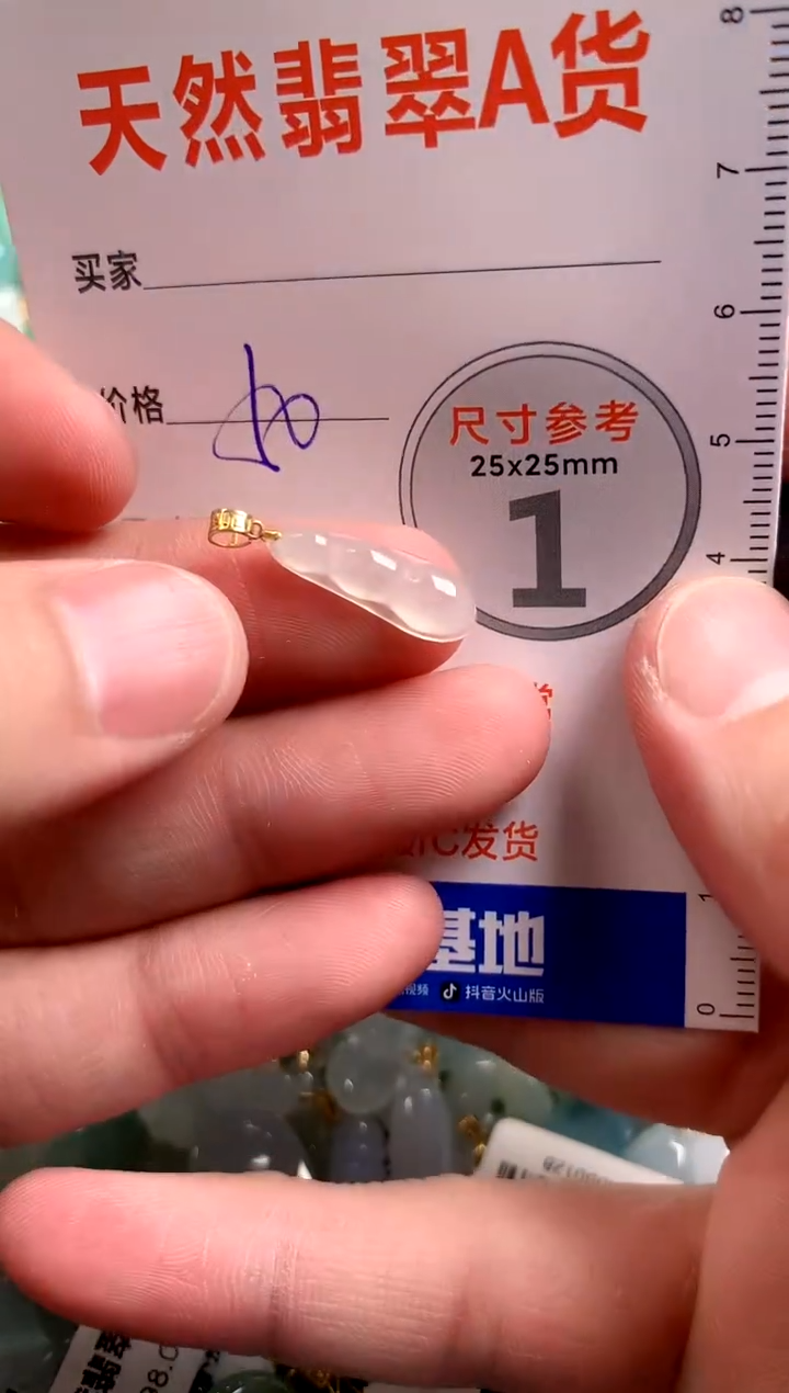 【闪购商品】翡翠颈饰18K金镶嵌13007729