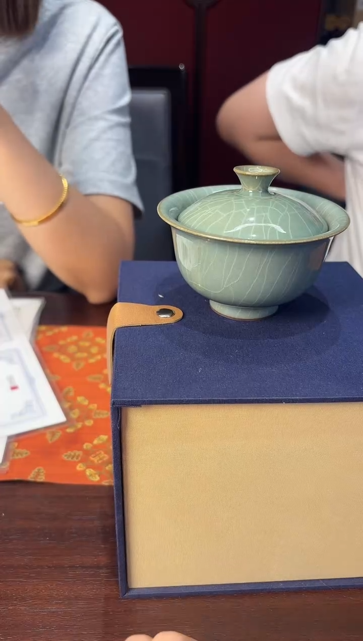 摆件瓷立方—【龙泉青瓷】专场34