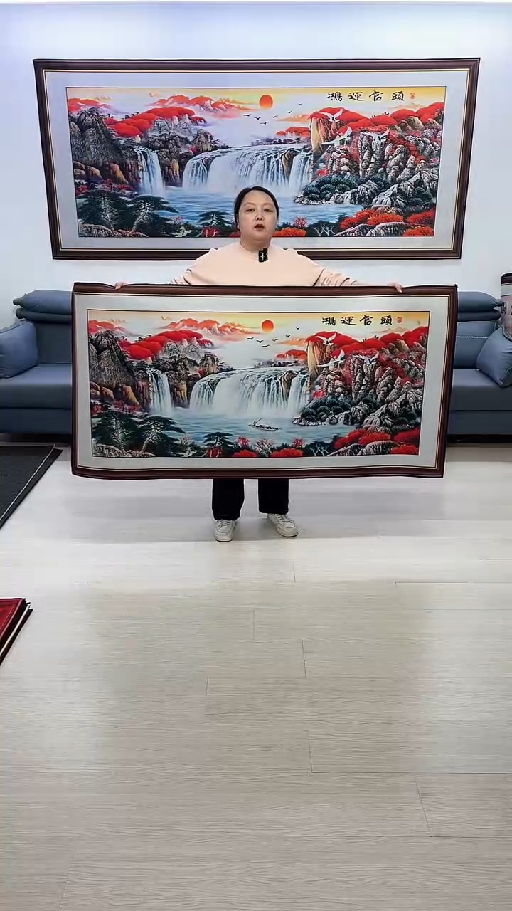 【闪购商品】横款212鸿运当头80*160