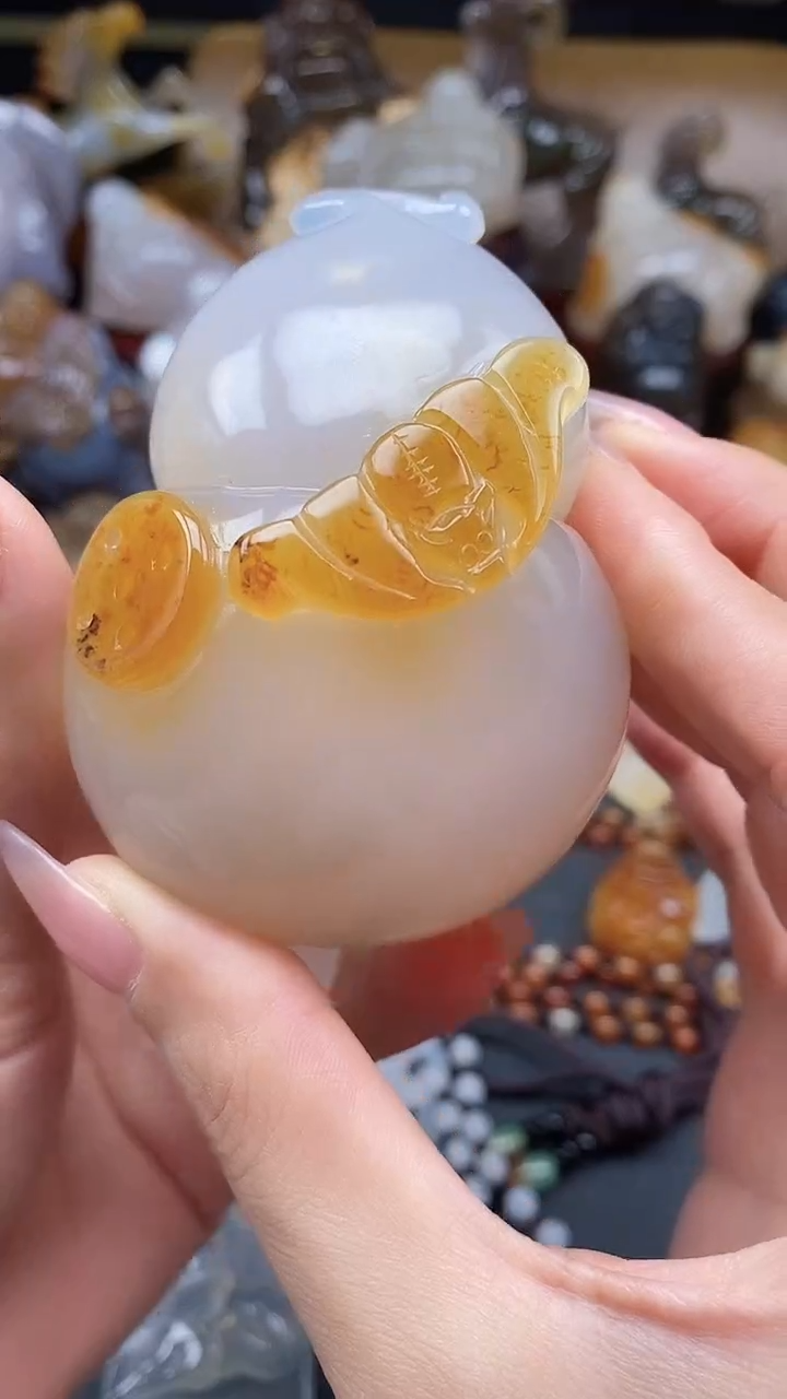 【闪购商品】玛瑙/玉髓颈饰未镶嵌dd