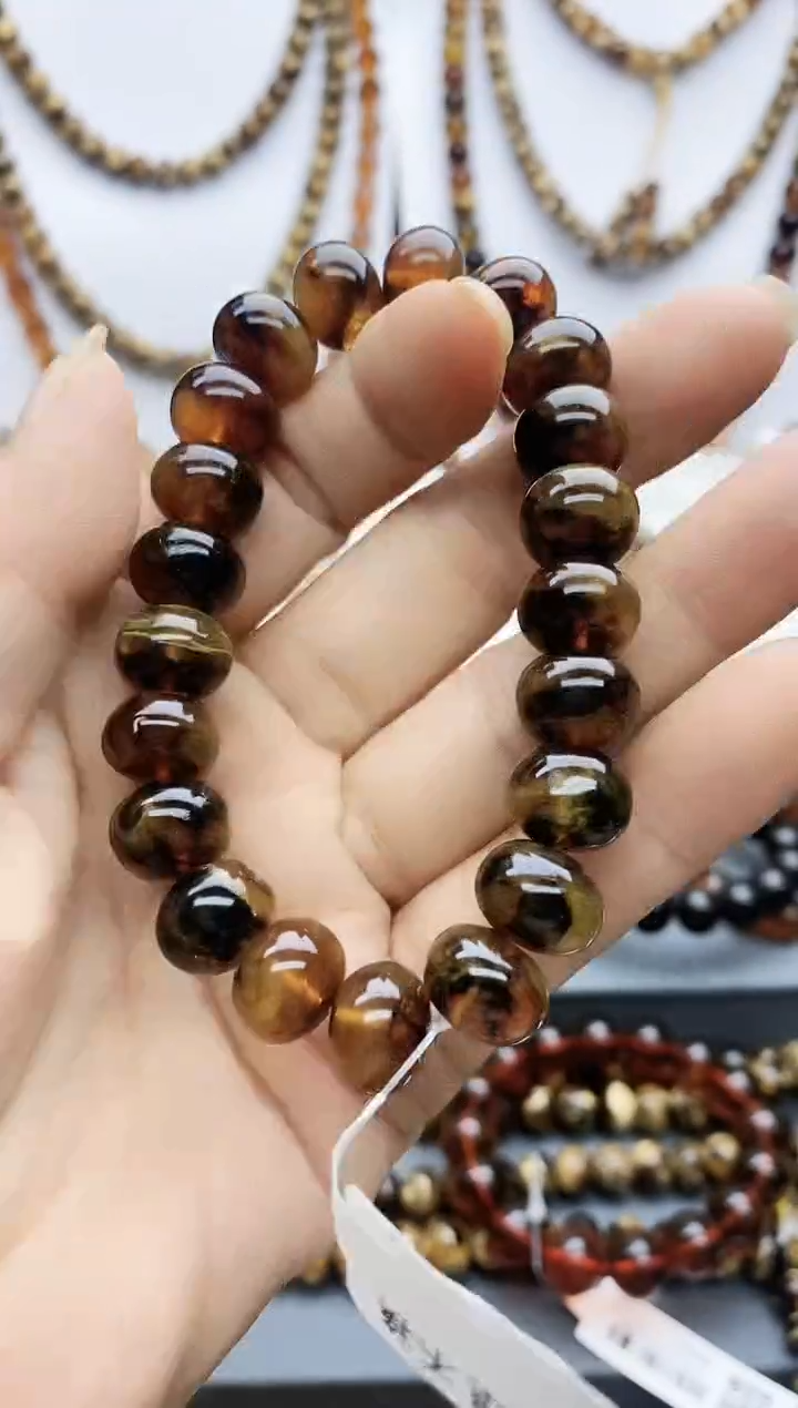 【闪购商品】琥珀手链未镶嵌12琥珀