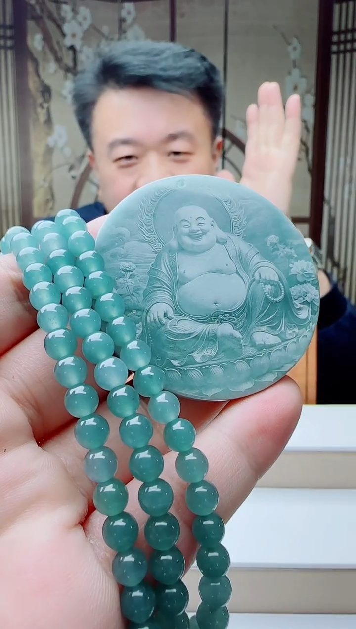 颈饰未镶嵌翡翠多样性发其一