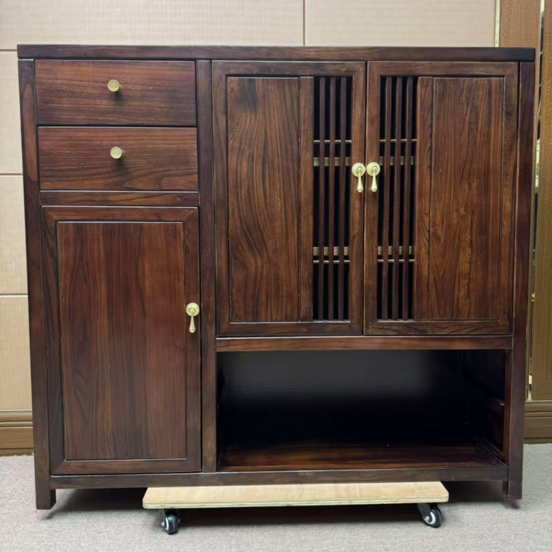 木辰物  鞋柜 禅意新中式储物柜家用置物矮柜鞋柜收纳柜