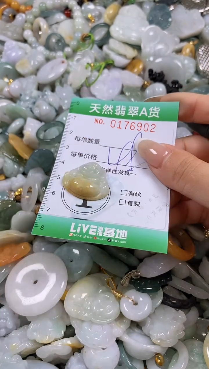 翡翠未镶嵌颈饰闪购0176902