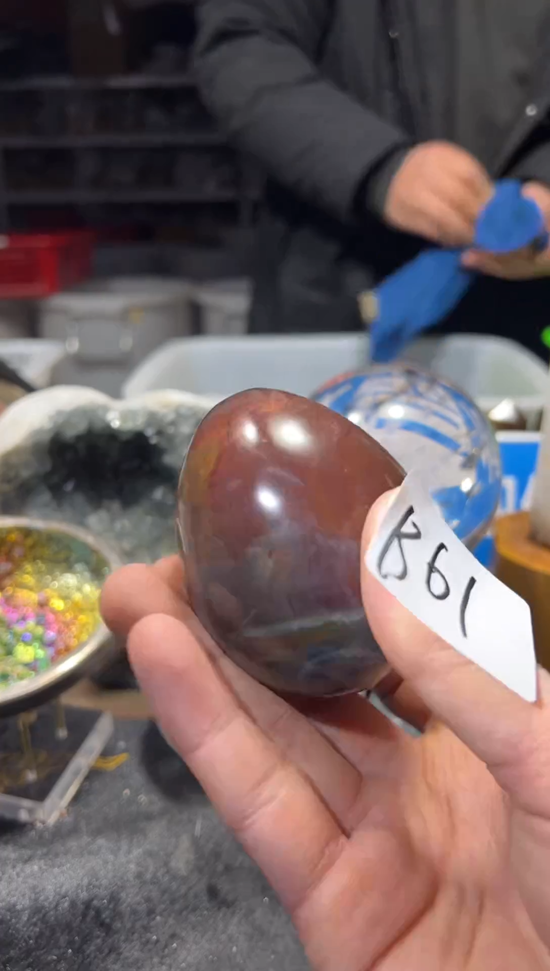 未镶嵌珠宝半成品水晶B61