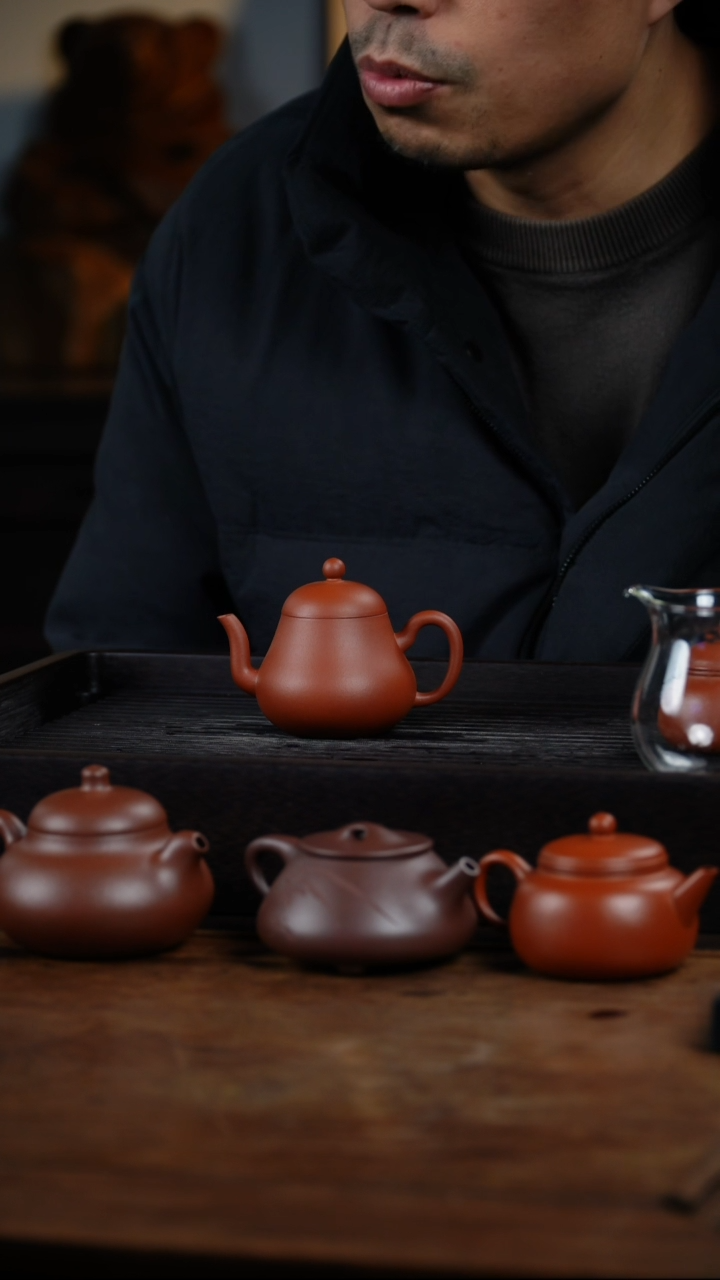 【闪购商品】紫砂茶壶120cc 龙把高梨 吕明