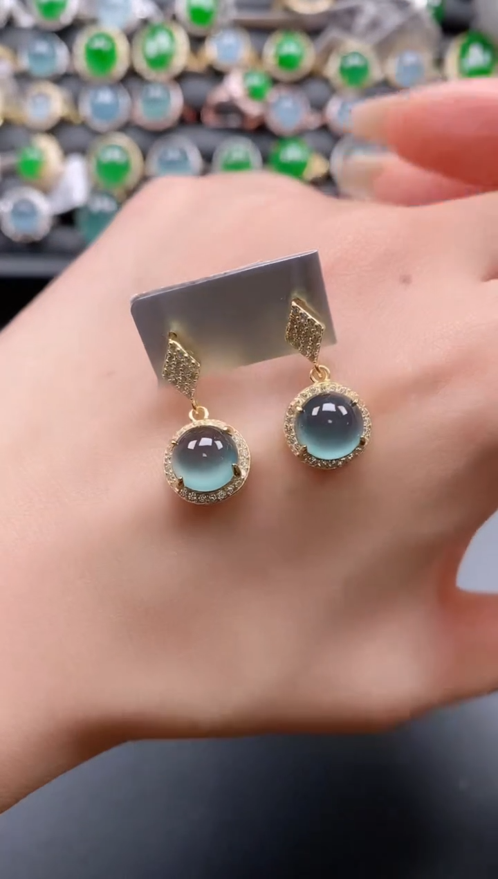 银S925镶嵌戒指翡翠11111