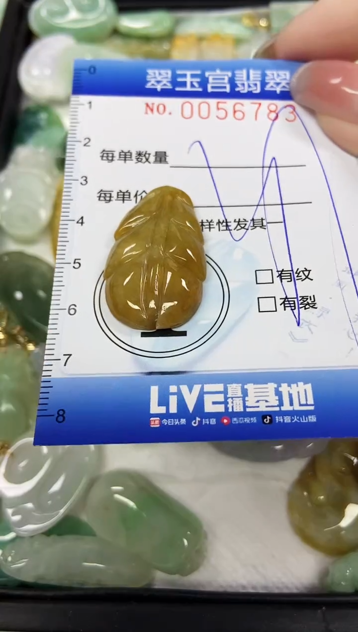 【闪购商品】翡翠颈饰未镶嵌闪购商品0056783