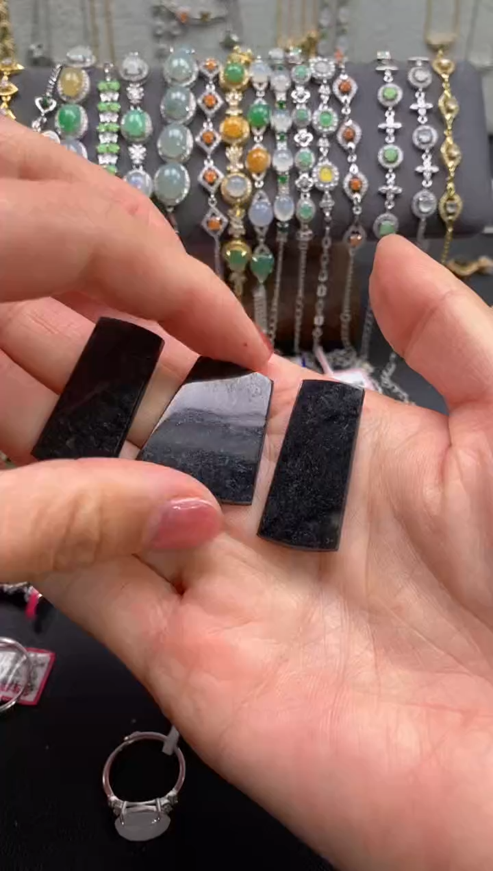 【闪购商品】翡翠戒指银S925镶嵌111111   1