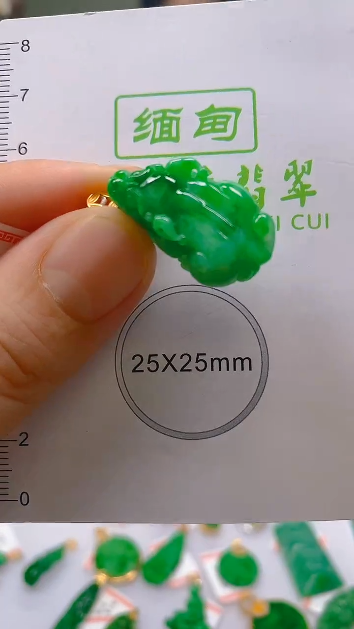 【闪购商品】翡翠颈饰18K金镶嵌新号开播，全场乱卖