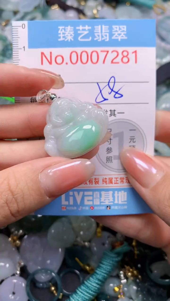 颈饰未镶嵌翡翠7281