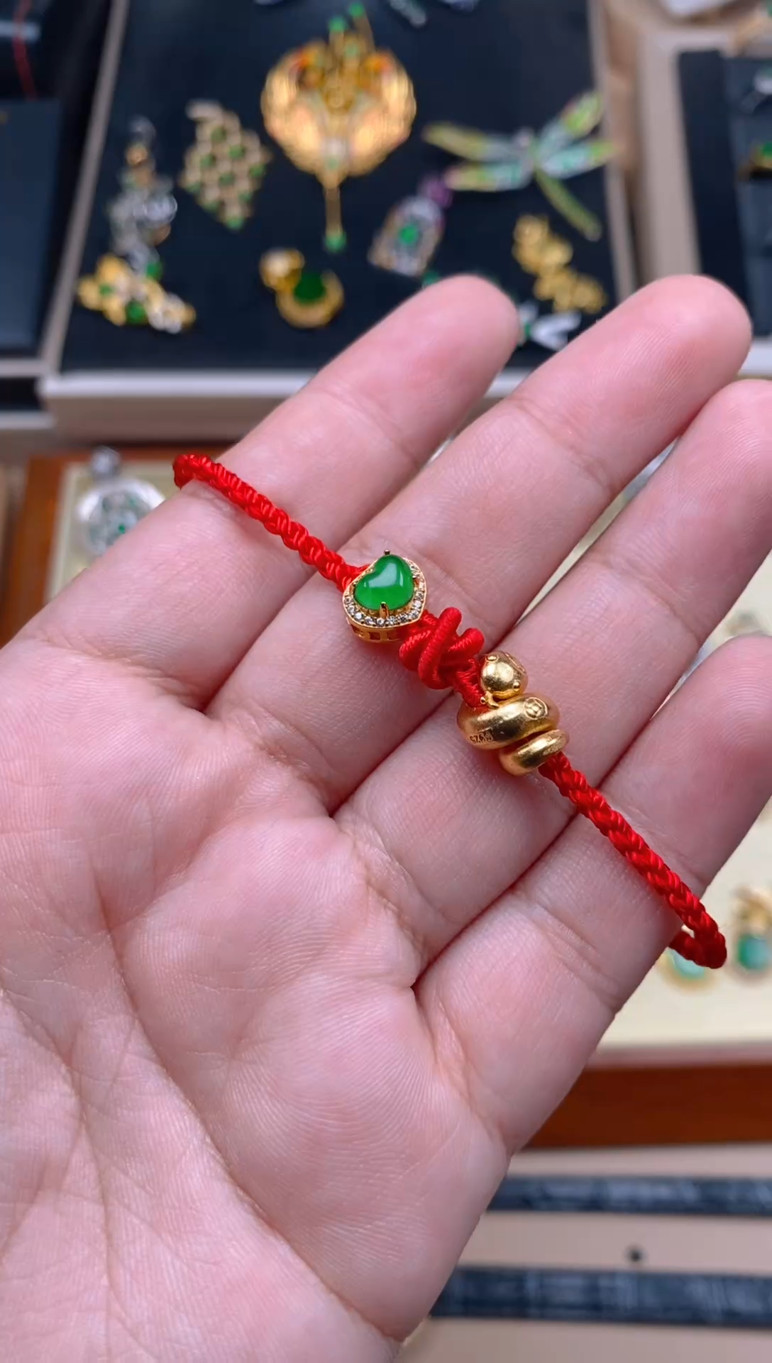 【闪购商品】翡翠吊坠(不含链)银S925镶嵌配饰