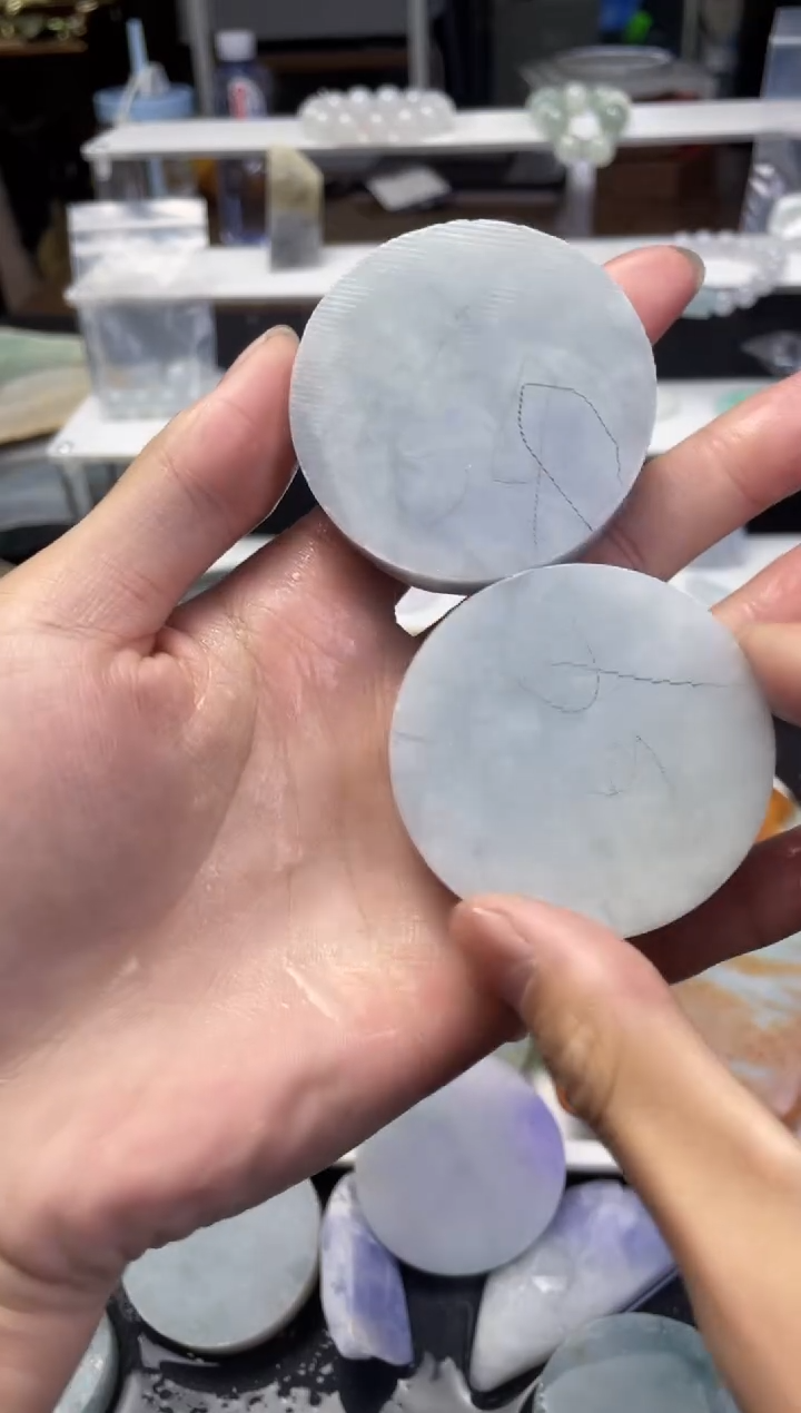 【闪购商品】翡翠把件未镶嵌Z 翡翠边角料