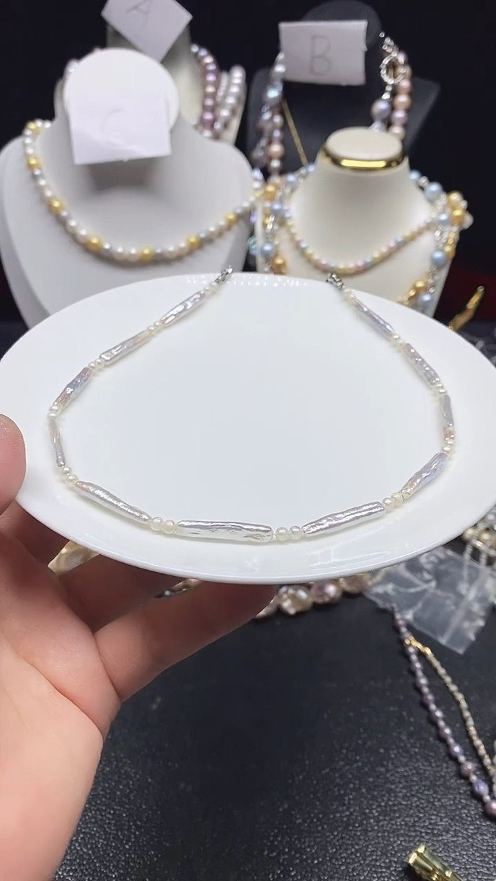【闪购商品】淡水珍珠颈饰未镶嵌多人