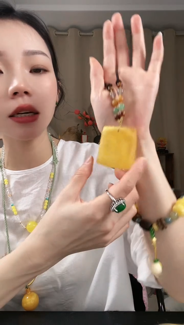 【闪购商品】琥珀颈饰未镶嵌E328EEEEE