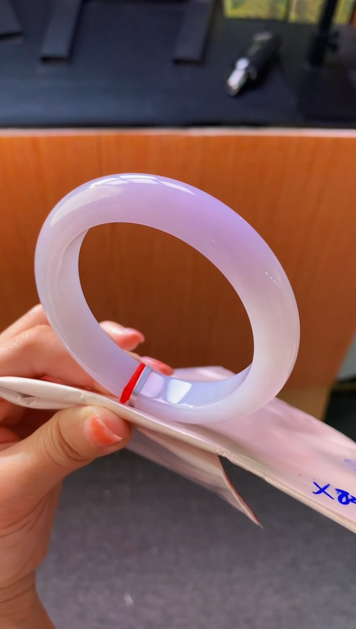 未镶嵌手镯翡翠-X84 圈口55.9