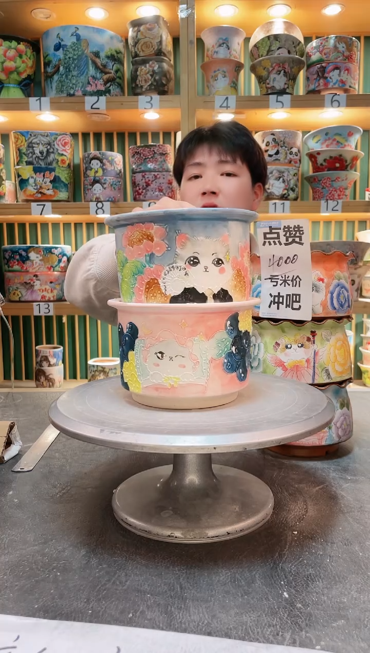 【闪购商品】瓷片默认微瑕一物一拍0216-103-2个