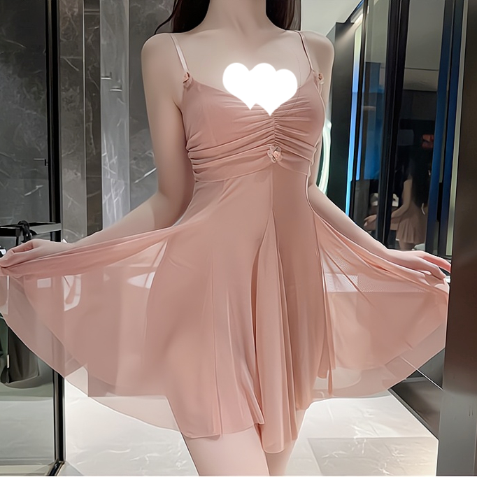 卡莎轻奢睡衣款法式吊带居家睡裙女蕾丝网常规款私房情趣性感用品