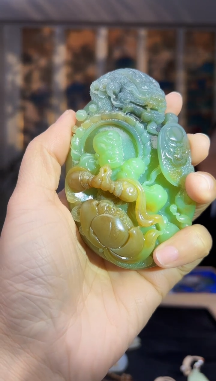 【闪购商品】和田玉挂件未镶嵌拍一发一