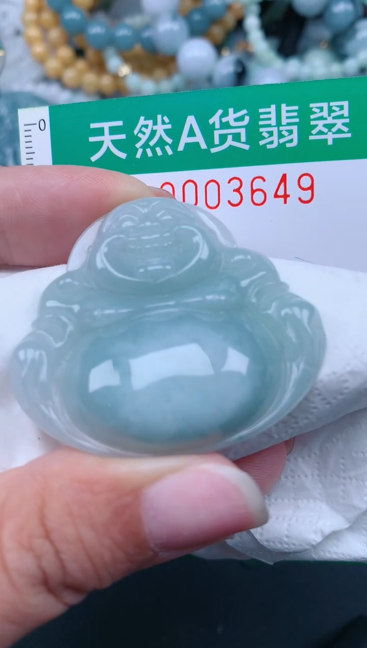 翡翠未镶嵌颈饰.0003649