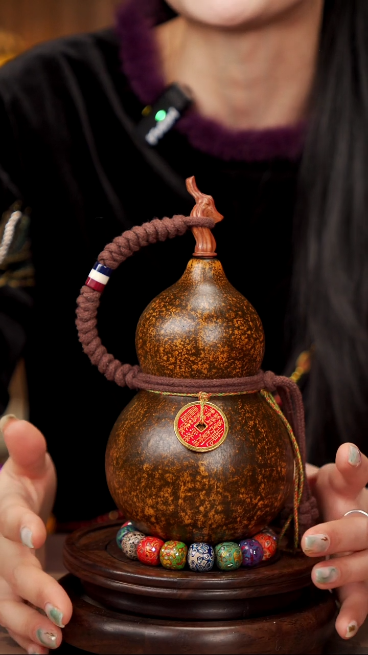 【闪购商品】144易林大漆酒葫芦----128