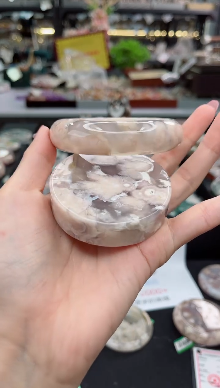 【闪购商品】石英质玉手镯未镶嵌61圈口（赠品镯心）3658109