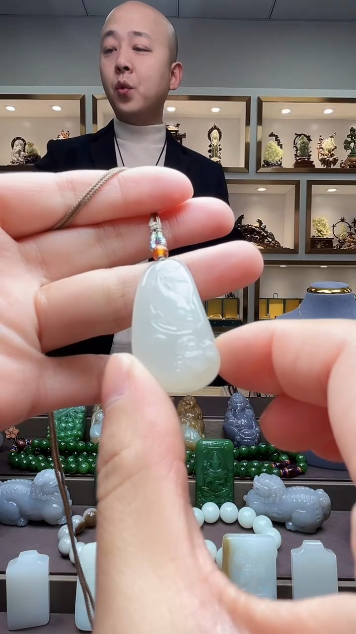 【闪购商品】和田玉挂件未镶嵌苏