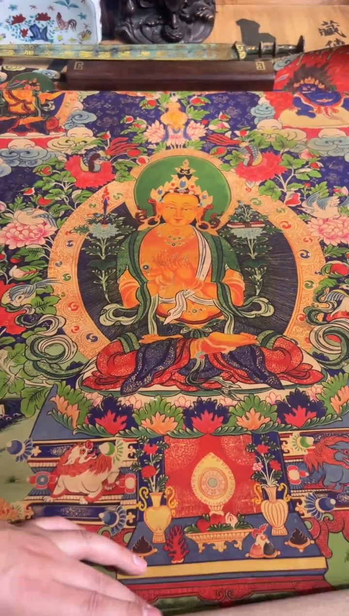 卷轴画卷轴画奥奥的唐卡