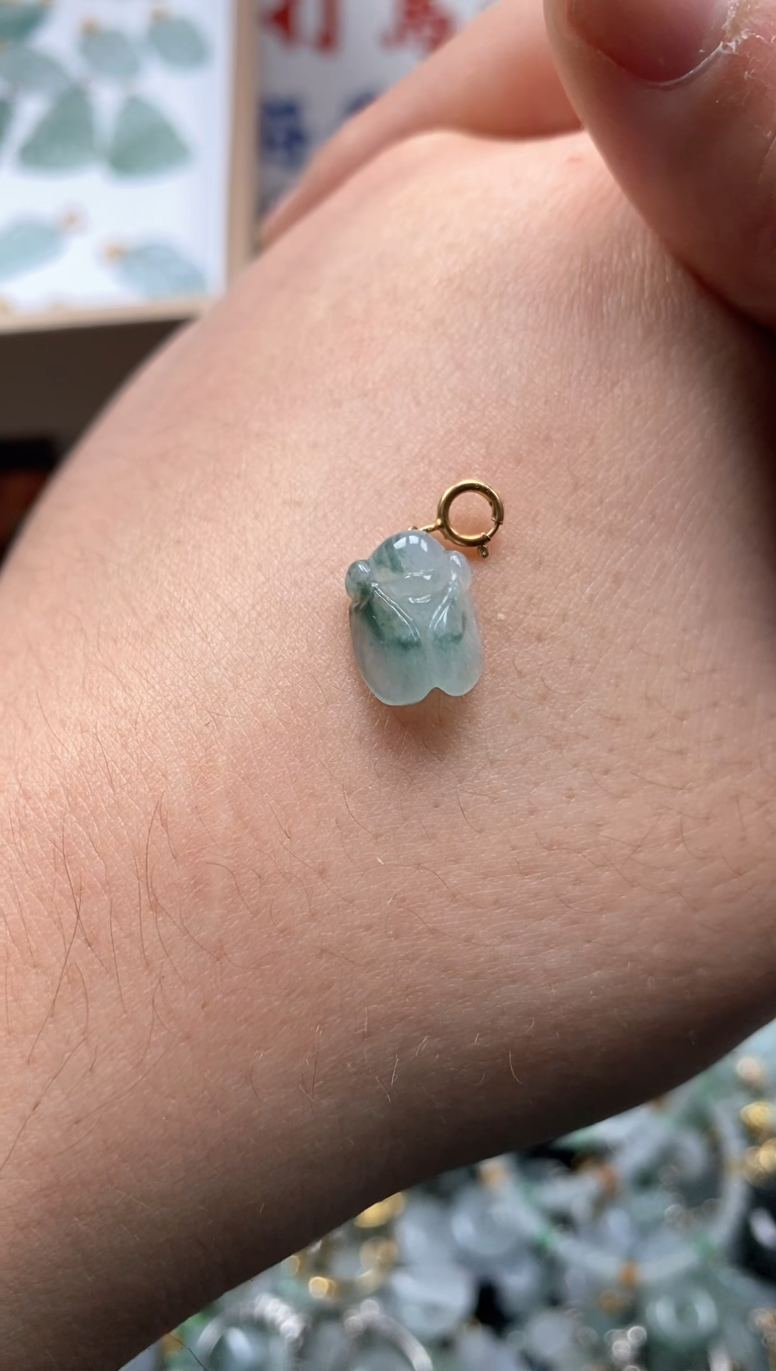 【闪购商品】翡翠颈饰未镶嵌哥哥