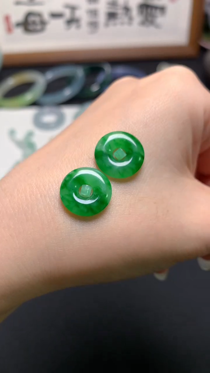 未镶嵌定制翡翠0718622700   14.7*2.6