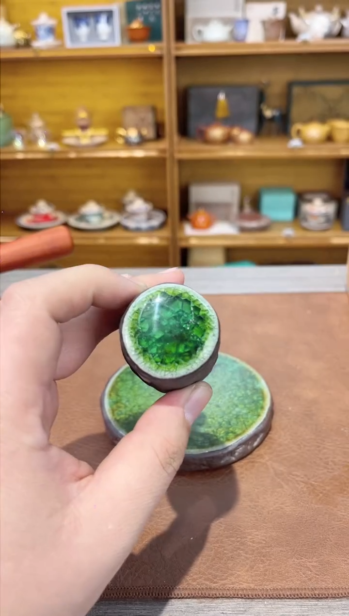 【闪购商品】浅纹路盖置茶具茶具