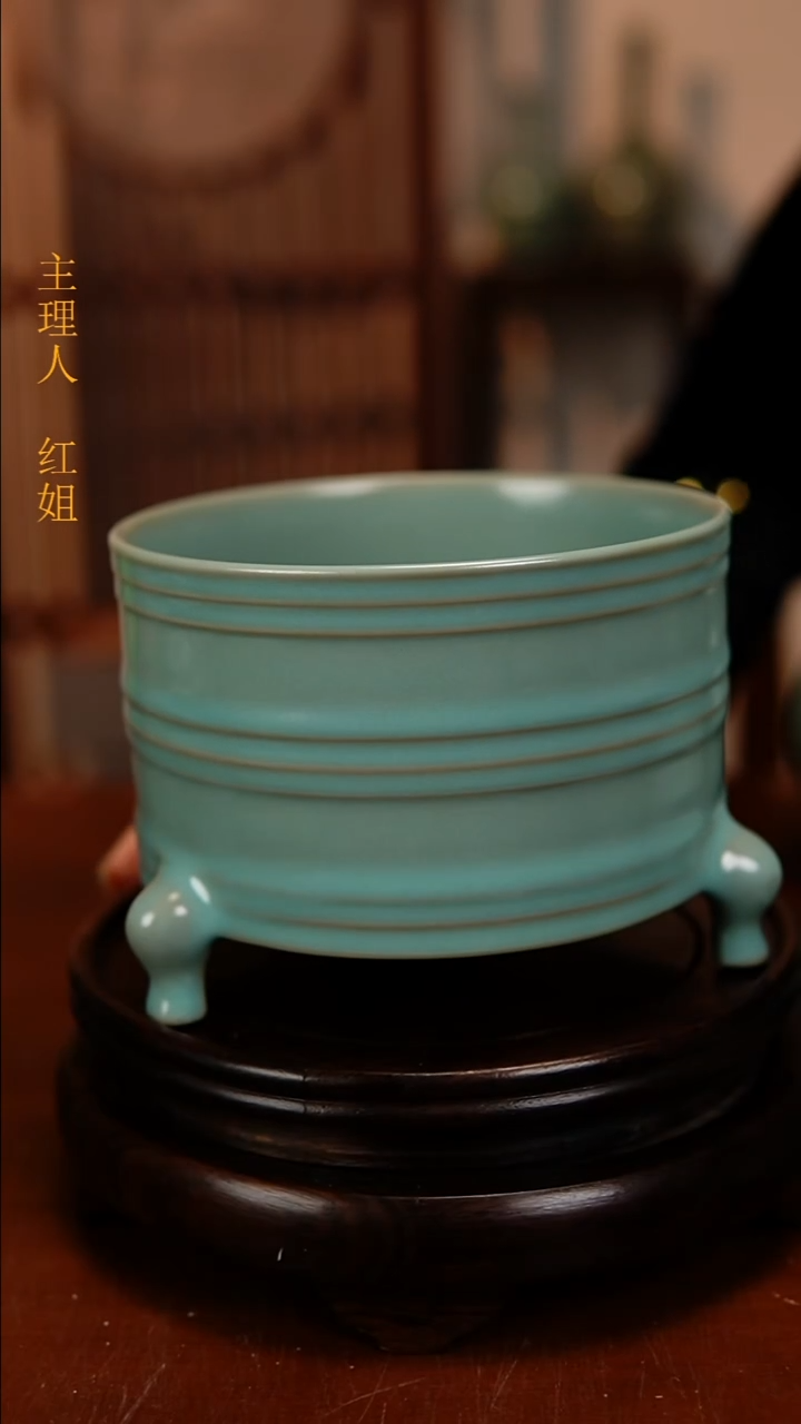 瓷片原产地原矿釉汝瓷