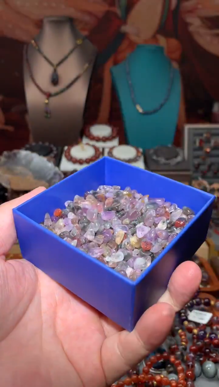 未镶嵌珠宝半成品水晶极光原石消磁石200g