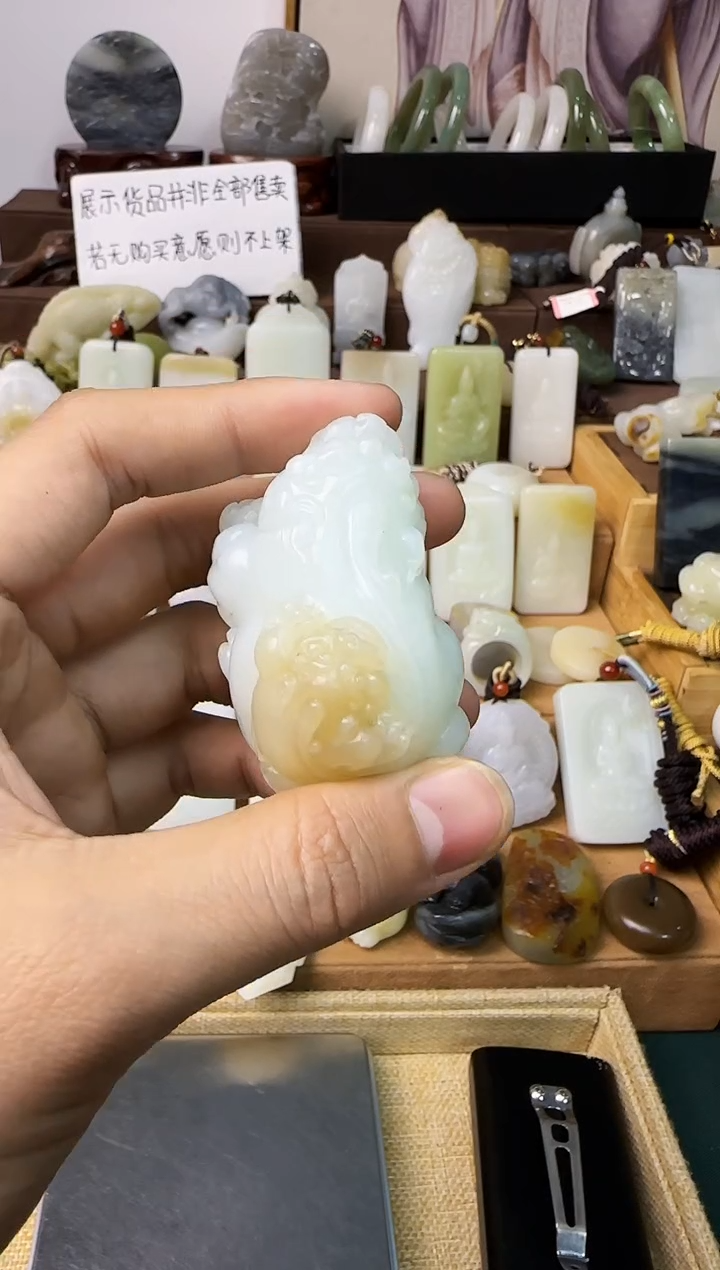 【闪购商品】和田玉颈饰未镶嵌貔貅